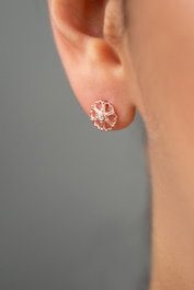 Heliophilia Silver Pendientes de Plata de Ley 925 Multicolor FA18048